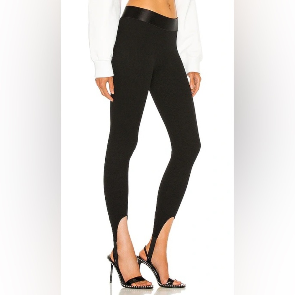 NWOT The Range Stirrup Ribbed Leggings Black Size Small Revolve